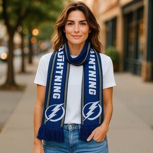 SOLD - Tampa Bay Lightning Scarf
